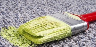 How To Get Paint Out Of Your Carpet.