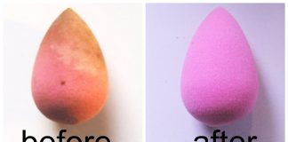 The Most Effective Way To Clean A Beauty Blender.