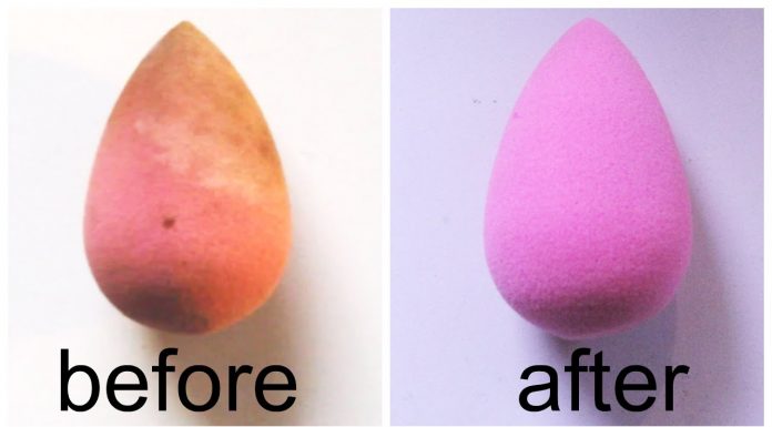 The Most Effective Way To Clean A Beauty Blender.