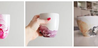 DIY Cool Personalized Mug With Nail Polish & Warm Water.