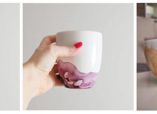 DIY Cool Personalized Mug With Nail Polish & Warm Water.