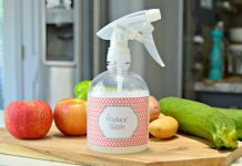 Homemade Natural & Economical Produce Wash
