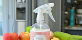 Homemade Natural & Economical Produce Wash