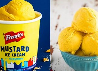 FRENCH NOW MAKES MUSTARD ICE CREAM