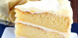 ZESTY LEMON CAKE