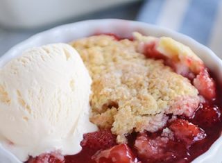 Strawberry Cobbler