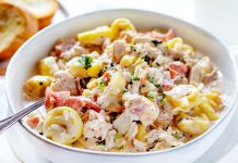 Creamy Chicken Tortellini Soup Recipe