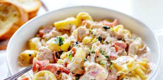 Creamy Chicken Tortellini Soup Recipe