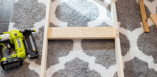 DIY Blanket Ladder For Only $10