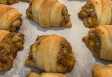 Sausage Cream Cheese Crescents