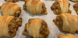 Sausage Cream Cheese Crescents
