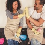 black-couple-high-fiving