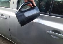 How To Repair A Dent Using Only Boiling Water!