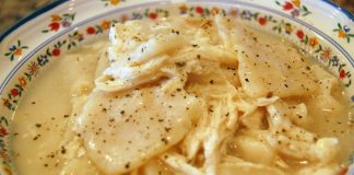 Cracker Barrel chicken n’ dumplins