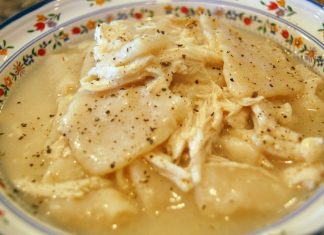 Cracker Barrel chicken n’ dumplins