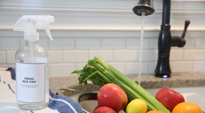 DIY Produce Wash