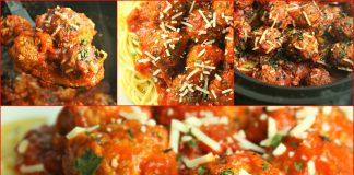 Slow Cooker Homemade Meatballs and Sauce