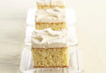 GRANNY’S OLD FASHIONED BUTTER CAKE WITH BUTTER CREAM FROSTING