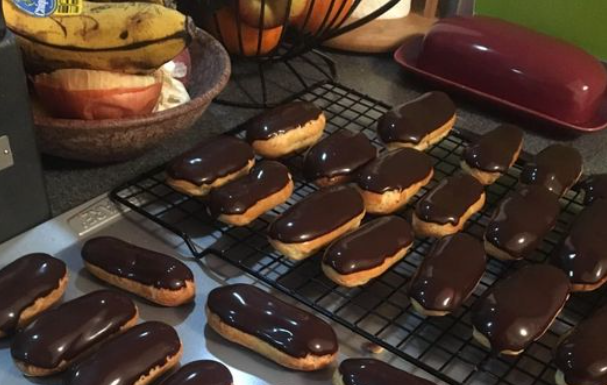 CHOCOLATE ECLAIRS