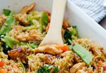 TERIYAKI CHICKEN CASSEROLE