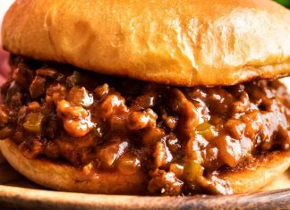 HOMEMADE SLOPPY JOES