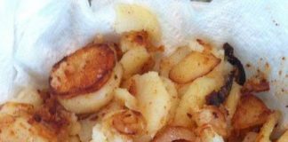 FRIED POTATOES AND ONIONS