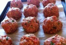 Easy Baked Meatballs