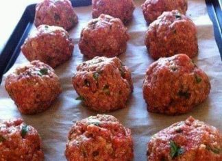 Easy Baked Meatballs