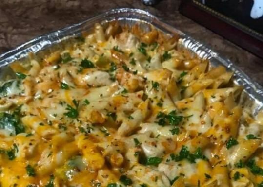 Cajun Chicken Alfredo with Broccoli