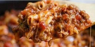 Cheesy Beef Goulash