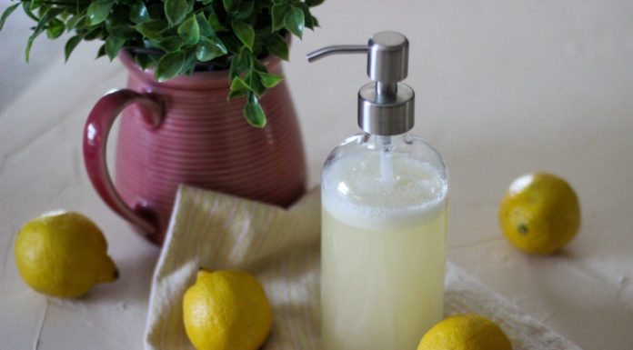 Make Your Own Liquid Hand Soap With Only 4 Ingredients!