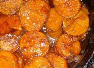 Southern candied sweet potatoes