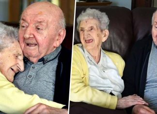 This 98 Years Old Mother Has Moves Into Care Home To Spend This Lockdown With Her 80 Year-Old Son