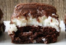 Mounds Candy Bar Brownies