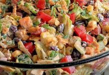 Tex-Mex Chopped Chicken Salad