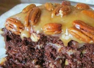 TURTLE CARAMEL CAKE RECIPE