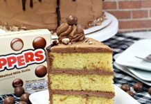 WHOPPER CAKE – MALTED MILK BALL CAKE