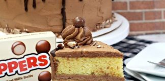 WHOPPER CAKE – MALTED MILK BALL CAKE