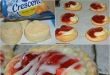 Mini Cherry Cheese Danishes