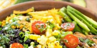 Southwest Salad with Lime Vinaigrette
