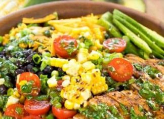 Southwest Salad with Lime Vinaigrette