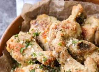Garlic Parmesan Wings