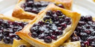 Lemon Blueberry Danish