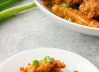 Ginger Honey Garlic Chicken Tenders