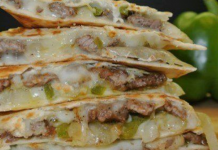 Steak Cheese Steak Quesadillas