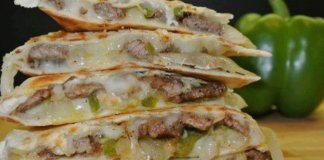 Steak Cheese Steak Quesadillas