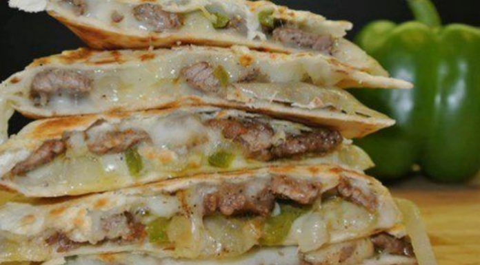 Steak Cheese Steak Quesadillas