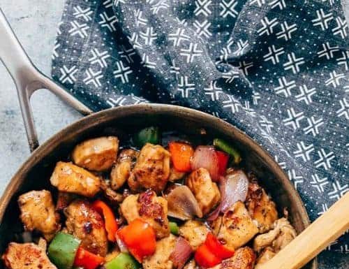 Pepper Chicken Stir Fry