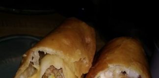 Beef and Cheese Chimichanga