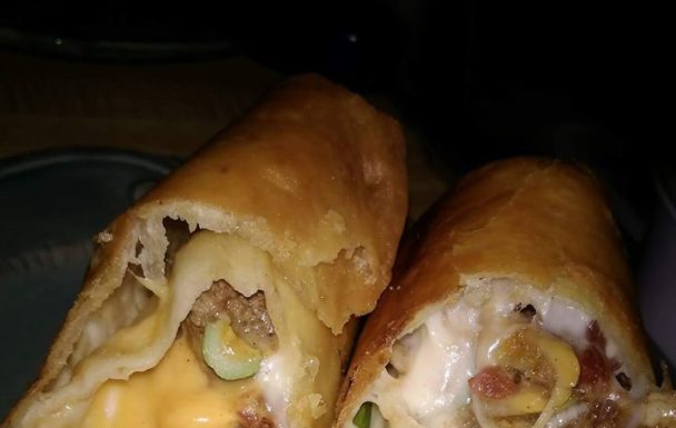 Beef and Cheese Chimichanga